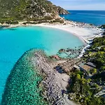 펜션 Casa Pintada Porto Pino, 500 Mt To Southsardiniaholidays