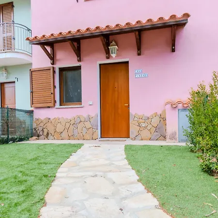 Casa Pintada Porto Pino, 500 Mt To Southsardiniaholidays 別荘 *